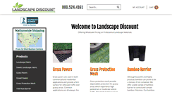 Desktop Screenshot of landscapediscount.com