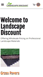 Mobile Screenshot of landscapediscount.com